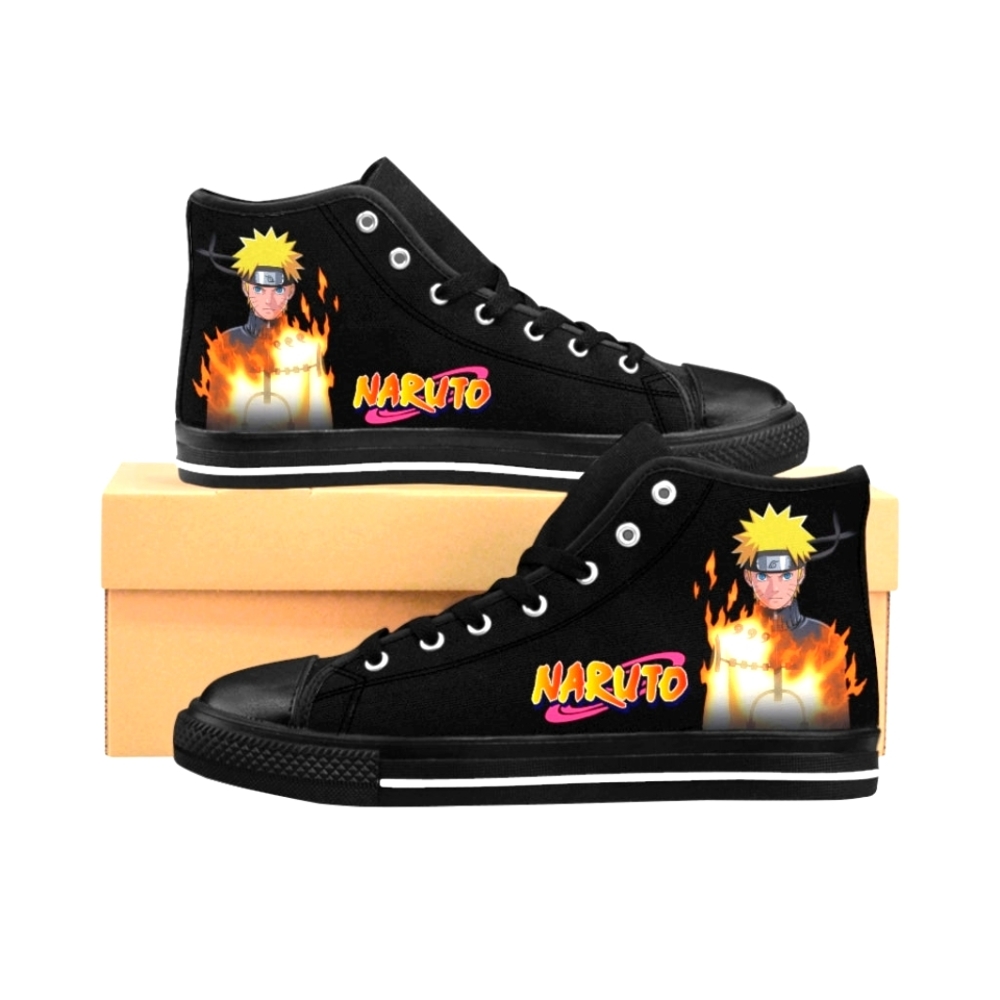 Men's Naruto High-tops Canvas Sneakers